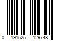 Barcode Image for UPC code 0191525129748