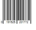 Barcode Image for UPC code 0191525201772