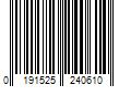 Barcode Image for UPC code 0191525240610