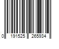 Barcode Image for UPC code 0191525265934