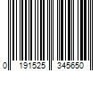 Barcode Image for UPC code 0191525345650