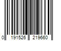 Barcode Image for UPC code 0191526219660