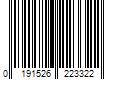 Barcode Image for UPC code 0191526223322