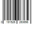 Barcode Image for UPC code 0191526263656