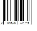 Barcode Image for UPC code 0191526324746