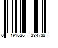 Barcode Image for UPC code 0191526334738