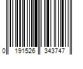 Barcode Image for UPC code 0191526343747