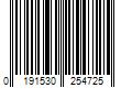 Barcode Image for UPC code 0191530254725