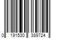 Barcode Image for UPC code 0191530389724