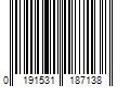 Barcode Image for UPC code 0191531187138