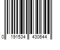 Barcode Image for UPC code 0191534430644