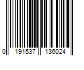 Barcode Image for UPC code 0191537136024