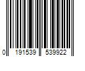 Barcode Image for UPC code 0191539539922