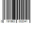 Barcode Image for UPC code 0191563002041