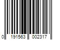 Barcode Image for UPC code 0191563002317