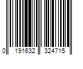 Barcode Image for UPC code 0191632324715