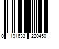 Barcode Image for UPC code 0191633220450