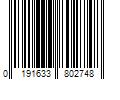 Barcode Image for UPC code 0191633802748