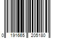 Barcode Image for UPC code 0191665205180