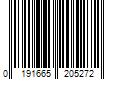 Barcode Image for UPC code 0191665205272