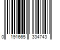 Barcode Image for UPC code 0191665334743