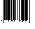 Barcode Image for UPC code 0191665334750