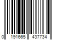 Barcode Image for UPC code 0191665437734