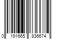 Barcode Image for UPC code 0191665836674