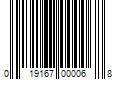 Barcode Image for UPC code 019167000068