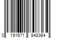 Barcode Image for UPC code 0191671848364