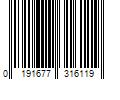 Barcode Image for UPC code 0191677316119