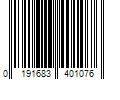 Barcode Image for UPC code 0191683401076