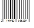 Barcode Image for UPC code 0191683869265