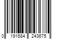 Barcode Image for UPC code 0191684243675