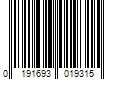 Barcode Image for UPC code 0191693019315