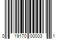 Barcode Image for UPC code 019170000031