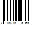 Barcode Image for UPC code 0191719250456