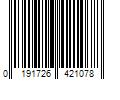 Barcode Image for UPC code 0191726421078