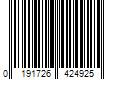 Barcode Image for UPC code 0191726424925