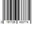 Barcode Image for UPC code 0191726433774