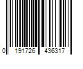 Barcode Image for UPC code 0191726436317