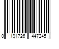 Barcode Image for UPC code 0191726447245