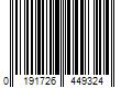 Barcode Image for UPC code 0191726449324