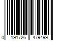 Barcode Image for UPC code 0191726479499