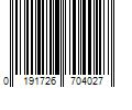 Barcode Image for UPC code 0191726704027