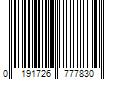 Barcode Image for UPC code 0191726777830