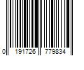 Barcode Image for UPC code 0191726779834