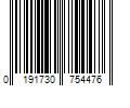 Barcode Image for UPC code 0191730754476