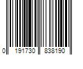 Barcode Image for UPC code 0191730838190