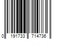 Barcode Image for UPC code 0191733714736